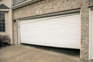 Crooked garage door
